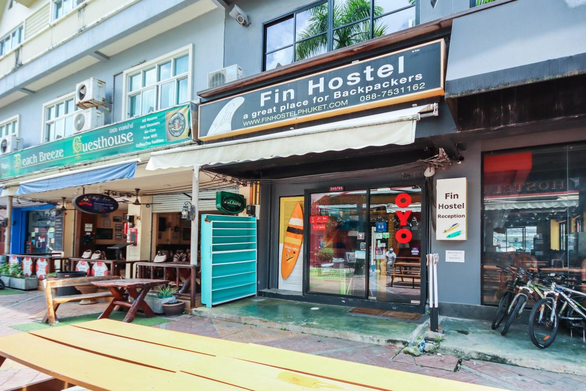 Oyo 1074 Fin Hostel Ката-Біч Екстер'єр фото